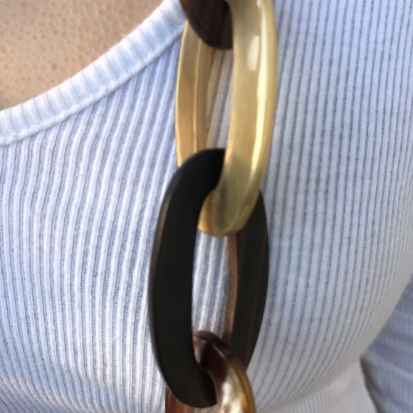 XurHeart water buffalo & ebony necklace. - Picture 2 of 3